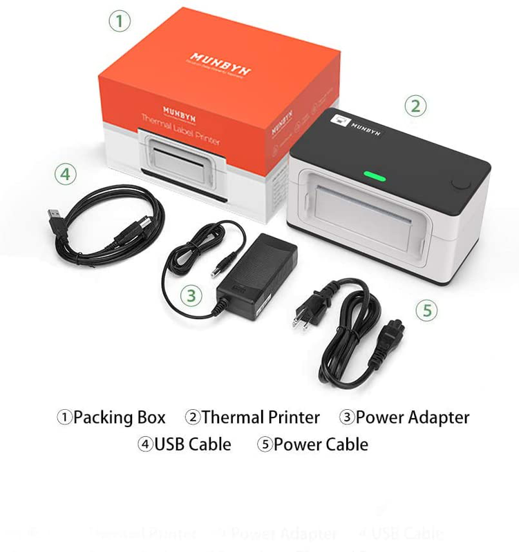 Принтер MUNBYN Thermal Label Printer 